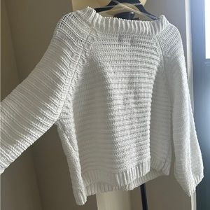 White sweater from Francesca’s